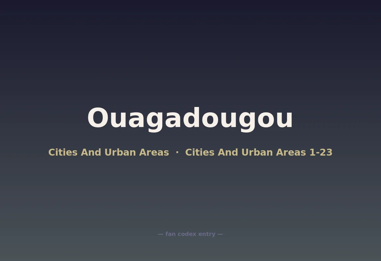 Ouagadougou